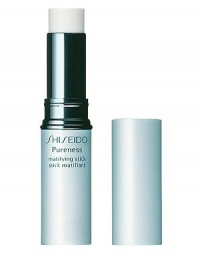 This convenient stick quickly absorbs excess sebum for a long-lasting matte look, while giving pores a perfect camouflage. It enhances the application and finish of makeup. Formulated with oil-absorbing powder that helps contain excess oil and T-zone shine. Leaves skin feeling comfortably fresh. Use daily as needed on T-zone and other areas prone to shine. This convenient stick quickly absorbs excess sebum for a long-lasting matte look, while giving pores a perfect camouflage. It enhances the application and finish of makeup. Formulated with oil-absorbing powder that helps contain excess oil and T-zone shine. Leaves skin feeling comfortably fresh. Use daily as needed on T-zone and other areas prone to shine.