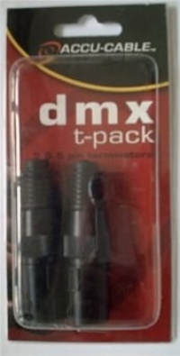 American Dj Supply Dmx T Pack Terminator For Dmx Control Lines.