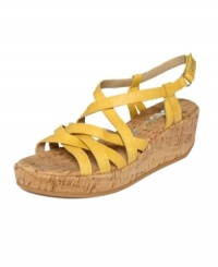 Just picture it: a sun-filled day on the coast, your favorite dress blowing in the wind. The Aibileen sandals from DKNY Active are your perfect companion for such a time. The natural cork wedge and platform give you seaside style in a flash. Just picture it: a sun-filled day on the coast, your favorite dress blowing in the wind. The Aibileen sandals from DKNY Active are your perfect companion for such a time. The natural cork wedge and platform give you seaside style in a flash.