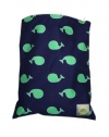 Itzy Ritzy Zippered Wet Bag, Whale Watching Blue