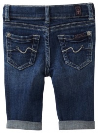 7 For All Mankind Baby-Girls Infant Denim Crop and Roll Pant, Adara Night, 18 Months 7 For All Mankind Baby-Girls Infant Denim Crop and Roll Pant, Adara Night, 18 Months