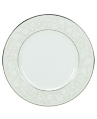 Set the table for romance with this refined collection from Mikasa. The Venetian Lace pattern features a delicate raised lace design accented by lustrous platinum banding. Inspired by the world's best lace makers, this collection brings an elegant air to any formal affair. (Clearance) Set the table for romance with this refined collection from Mikasa. The Venetian Lace pattern features a delicate raised lace design accented by lustrous platinum banding. Inspired by the world's best lace makers, this collection brings an elegant air to any formal affair. (Clearance)