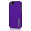 Incipio Dual PRO for iPhone 5 - Retail Packaging - Indigo Violet / Charcoal Gray