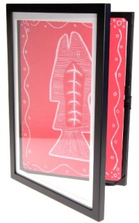 Dynamic Frames Lil Davinci Art Display Cabinet 12 x 18/Frame Black Dynamic Frames Lil Davinci Art Display Cabinet 12 x 18/Frame Black