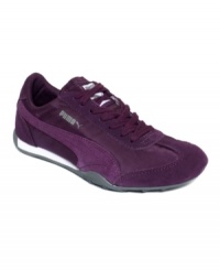 Get a running start in the cute 76 Runner Nylon sneakers by Puma. Get a running start in the cute 76 Runner Nylon sneakers by Puma.