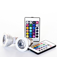 Fun-Max Multicolor LED Light 16-Color Bulb Set with Remotes Fun-Max Multicolor LED Light 16-Color Bulb Set with Remotes