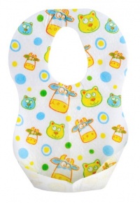 Munchkin Travelware Disposable Bibs - 24 Pack Munchkin Travelware Disposable Bibs - 24 Pack