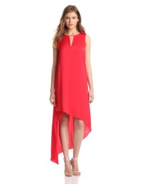BCBGMAXAZRIA Women's Willow Asymmetrical Hem Tank Dress BCBGMAXAZRIA Women's Willow Asymmetrical Hem Tank Dress