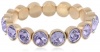 Kenneth Cole New York Modern Tanzanite Round Crystal Stretch Bracelet, 7.5