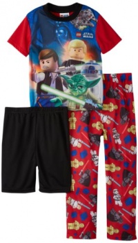 AME Boy's Star Wars Lego 3-Pc Sleepwear Set AME Boy's Star Wars Lego 3-Pc Sleepwear Set