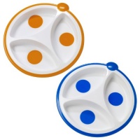 Dr. Brown's Designed To Nourish 2 Pack Divided Plate, Colors May Vary Dr. Brown's Designed To Nourish 2 Pack Divided Plate, Colors May Vary