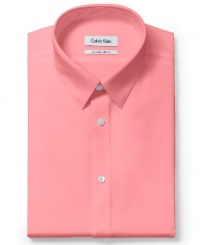 Calvin Klein X Solid Slim Fit Dress Shirt Calvin Klein X Solid Slim Fit Dress Shirt