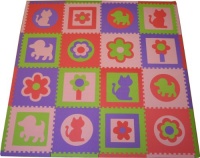 Tadpoles Cats And Dogs Playmat Set, Pink Tadpoles Cats And Dogs Playmat Set, Pink