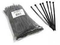 C2G / Cables to Go 43037 Cable Ties - 100 Pack (Black)