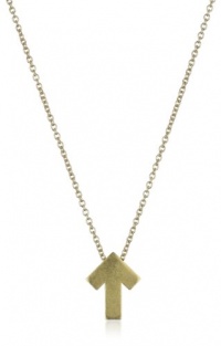 Dogeared Stand Up to Cancer Gold-Plated Sterling Silver Arrow Charm Necklace, 16 Dogeared Stand Up to Cancer Gold-Plated Sterling Silver Arrow Charm Necklace, 16