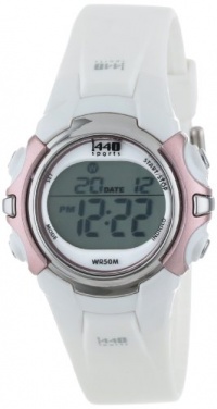 Timex Women's T5G881 1440 Sports Digital White Resin Strap Watch Timex Women's T5G881 1440 Sports Digital White Resin Strap Watch