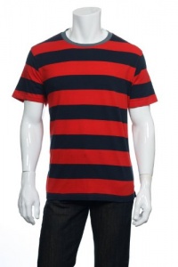 Kenneth Cole Reaction 642 Cherry Combo (red, navy and grey) Stripes SS T-Shirt Kenneth Cole Reaction 642 Cherry Combo (red, navy and grey) Stripes SS T-Shirt