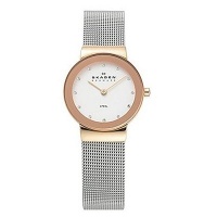 Skagen Rose Gold Tone Steel Watch Skagen Rose Gold Tone Steel Watch
