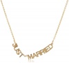 Kate Spade New York Say Yes Just Married Necklace, 16