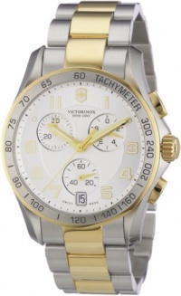 Victorinox Swiss Army Men's 241509 Chrono Classic Two Tone Chronograph Dial Watch Victorinox Swiss Army Men's 241509 Chrono Classic Two Tone Chronograph Dial Watch