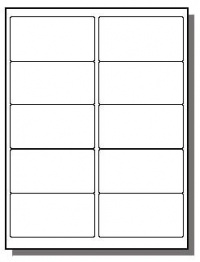 Americopy 1,000 4 X 2 Self Adhesive Labels, 100 Sheets (Same Size As Avery® 5163 Americopy 1,000 4 X 2 Self Adhesive Labels, 100 Sheets (Same Size As Avery® 5163