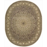 Nourison 2000 2117 Oval Rug, Lavender, 7.6-Feet by 9.6-Feet Nourison 2000 2117 Oval Rug, Lavender, 7.6-Feet by 9.6-Feet