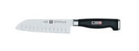 Zwilling J.A. Henckels Twin Four Star II 5-1/2- Inch Hollow-Edge Stainless-Steel Santoku Zwilling J.A. Henckels Twin Four Star II 5-1/2- Inch Hollow-Edge Stainless-Steel Santoku