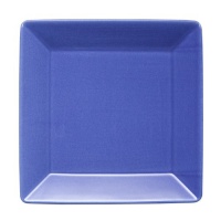 Waechtersbach Effect Glaze Blueberry Large Rimmed Square Plate, Set of 2 Waechtersbach Effect Glaze Blueberry Large Rimmed Square Plate, Set of 2