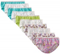 Fruit of the Loom Girls 2-6x 9 Pack Girls Cotton Low Rise Brief Fruit of the Loom Girls 2-6x 9 Pack Girls Cotton Low Rise Brief