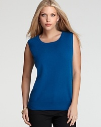From classic prepster to urban adventurer, the cashmere Jones New York Collection Plus shell is a wardrobe must. Layer the luxe piece over a chic blouse for smart style, or slip it under a coordinating cardigan for effortless sophistication. From classic prepster to urban adventurer, the cashmere Jones New York Collection Plus shell is a wardrobe must. Layer the luxe piece over a chic blouse for smart style, or slip it under a coordinating cardigan for effortless sophistication.