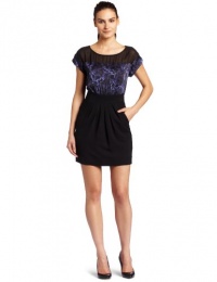 Bcbgeneration women's Blouse Dress, Black Combo, 4 Bcbgeneration women's Blouse Dress, Black Combo, 4
