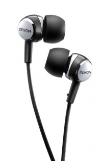 Denon AH-C260 Acoustic Luxury In-Ear Headphones (Black)