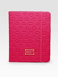 Marc Jacobs Dreamy Logo Neoprene Tablet Book Peony Marc Jacobs Dreamy Logo Neoprene Tablet Book Peony