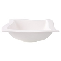 Add a New Wave of vibrance to your table setting with this innovative dinnerware collection. Distinguished by angular shapes in fluid wave designs, pieces work together creating a host of options for imaginative presentation. Microwave and dishwasher safe. Add a New Wave of vibrance to your table setting with this innovative dinnerware collection. Distinguished by angular shapes in fluid wave designs, pieces work together creating a host of options for imaginative presentation. Microwave and dishwasher safe.