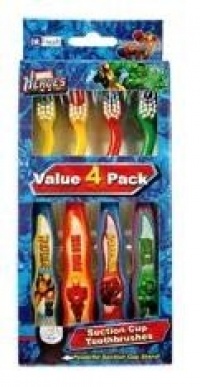 Dr. Fresh Marvel Heroes 4 Pk Toothbrush Dr. Fresh Marvel Heroes 4 Pk Toothbrush