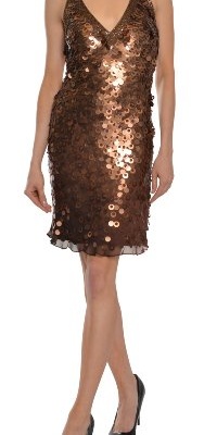 Sue Wong Fabulous Sequin Halter Dress