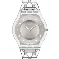swatch Women's SFK356G Quartz Stainless Steel Silver Dia Casual Watch swatch Women's SFK356G Quartz Stainless Steel Silver Dia Casual Watch
