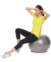 Break a sweat in Ideology's sporty top! Mesh insets at the sides provide ventilation, while contrast piping offers an athletic touch you'll love. Break a sweat in Ideology's sporty top! Mesh insets at the sides provide ventilation, while contrast piping offers an athletic touch you'll love.