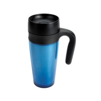 OXO Good Grips 12-Ounce LiquiSeal 360-Degree Travel Mug with Handle, Blue OXO Good Grips 12-Ounce LiquiSeal 360-Degree Travel Mug with Handle, Blue