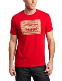 Levi's Men's New Leather Short Sleeve Tee