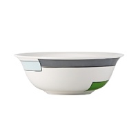 A celebration in every dish, kate spade new york's Block Party collection features a Mondrian-inspired design in blues, greens and charcoal. A celebration in every dish, kate spade new york's Block Party collection features a Mondrian-inspired design in blues, greens and charcoal.