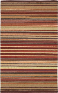 Surya Epiphany Brite M-102 8 by 11 Rug, Red Surya Epiphany Brite M-102 8 by 11 Rug, Red