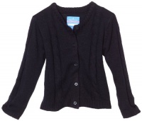 Nautica Sportswear Kids Girls 2-6x Cardigan Sweater, Navy, X-Large