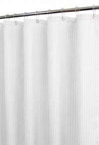 Park B. Smith Satin Stripe Watershed Shower Curtain, White Park B. Smith Satin Stripe Watershed Shower Curtain, White