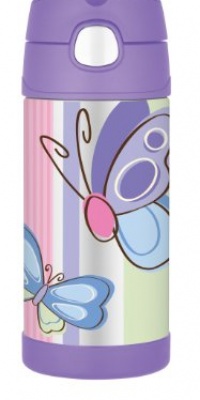 Thermos Funtainer Bottle, Butterfly Thermos Funtainer Bottle, Butterfly