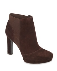 Your quest for the perfect basic booties may end here: Via Spiga's feature sculpted stretch panels and on-trend pointed toes on wearable platforms. Your quest for the perfect basic booties may end here: Via Spiga's feature sculpted stretch panels and on-trend pointed toes on wearable platforms.