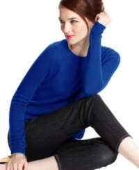 Charter Club's petite cashmere sweater comes in go-with-anything colors! Match it with khakis or jeans for style that is effortlessly luxe. Charter Club's petite cashmere sweater comes in go-with-anything colors! Match it with khakis or jeans for style that is effortlessly luxe.