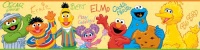 RoomMates RMK1463BCS Sesame Street Peel & Stick Wall Border RoomMates RMK1463BCS Sesame Street Peel & Stick Wall Border