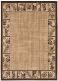 Shaw Living Kahana Area Rug, 5-Feet 3-Inch by 7-Feet 7-Inch, Beige Shaw Living Kahana Area Rug, 5-Feet 3-Inch by 7-Feet 7-Inch, Beige