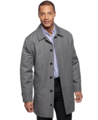 Take cover. A distinguished car coat from Michael Kors Take cover. A distinguished car coat from Michael Kors